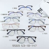 Combined frame (metal + TR90) with Blue Ray Cut protection lenses MAMO 9569