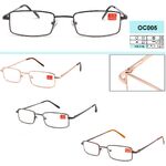 Корригирующие очки лектор в металлической оправе OCHI OC005, диоптрии +1,00 до +4,5, -4,50 до -10,00, РМЦ:62-64 мм