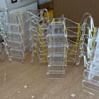 Holder (hook, stand) for glasses YJ-01, for insertion into a wall panel