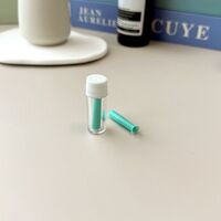 Silicone suction cup for removing hard contact lenses J2020实心棒