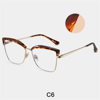 Оправа для очков комбинированная (металл + TR90) с защитой от синего света, с флексом FA87270