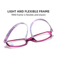 TR90 eyeglasses for reading 216 Blue ray cut, diopters from +1.00 to +4.00, PD62-64