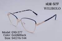 Оправа металлическая ультратонкая женская Wilibolo G90-377