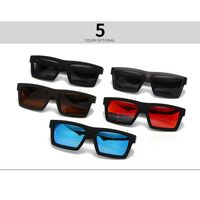 Пластиковые поляризационные мужские солнцезащитные очки в квадратной оправе Elit SPS02ZUS-EL