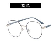 Metal glasses with blue light protection for women 5888-02144-PN