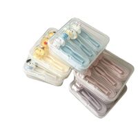 Set of 3 mini soft contact lens kits WL454盒装袋装镊子