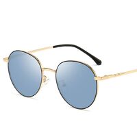 Очки металлические фотохромные с защитой от синего света 9663-GT