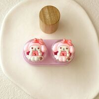 Mini soft contact lens kit retractable W-CT21蝴蝶结头