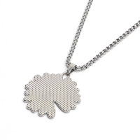 Цепочка для очков из нержавеющей стали с кулоном 