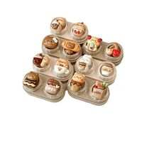 Mini soft contact lens kit retractable W-CT50樱桃小熊