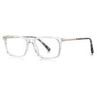 Plastic men's TR90 + metal frame for glasses with Blue Ray Cut protection More LS212