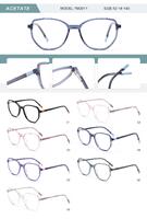 Plastic acetate frame for women with spring hinges TM2011-DA
