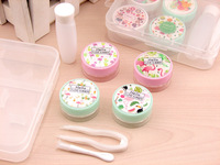Mini set with contact lens cases XF-7, 2pcs