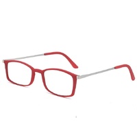 Plastic reading pince-nez glasses with case mobile phone mount 6012-贴手机款, diopters from +1.00 to +3.50, RMC=62-64