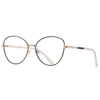 Ветреная орфография  оправа металлическая с линзами блю-блокерами  MORE 3054