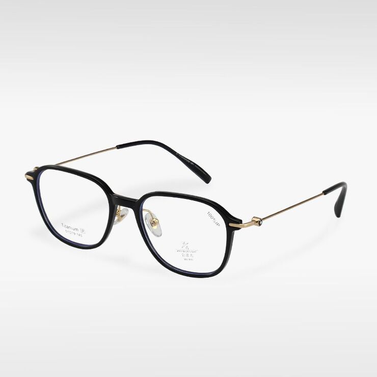 Оправа сверхлёгкая титановая + пластик с линзами с защитой от синего света TR90 MAMO T22027
