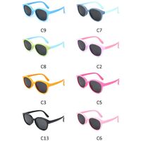 Polarized silicone sunglasses with UV400 protection for kids CT18011