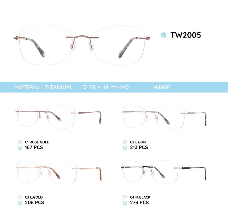 Titanium frames TW2005