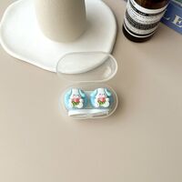 Mini soft contact lens kit PP-X60熊兔狗抱花