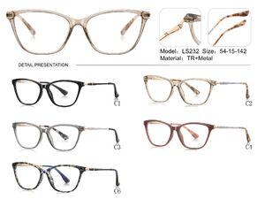 Plastic TR90 frame for glasses with UV protection More LS232