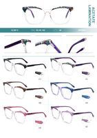 Plastic frames for glasses, acetate lamination Big City CL9013