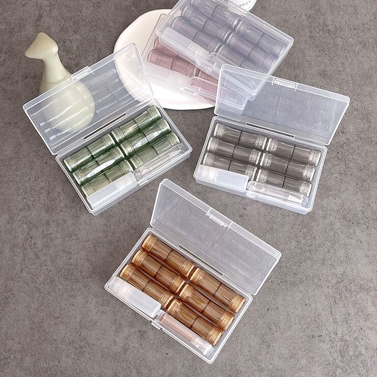 Mini set with contact lens cases Y116, 6pcs