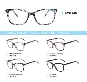 Plastic acetate eyeglasses frame for women WD2248