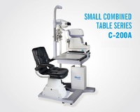 Рабочее место офтальмолога, комбинированный стол + кресло C-200A, столешница 880*500 мм 