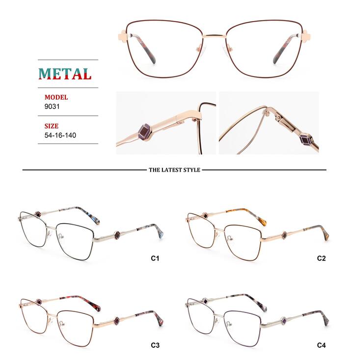 Оправа для очков металлическая с флексом Big City RD9031