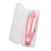 Plastic tweezers with individual pencil-box packaging Extra-large-tweezers-box
