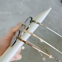 Combined frame (metal + TR90) with Blue Ray Cut protection lenses MAMO M2508