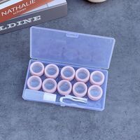 Мини-набор для мягких контактных линз + 5 контейнеров для хранения J1-6多副磨砂套装