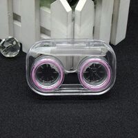 Mini soft contact lens kit XF101带皮圈透明