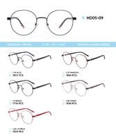 Металлическая оправа с дужками из материала TR-90 HD05-09