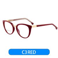 TR90 plastic frame or glasses with blue light protection, with spring hinges FA87003