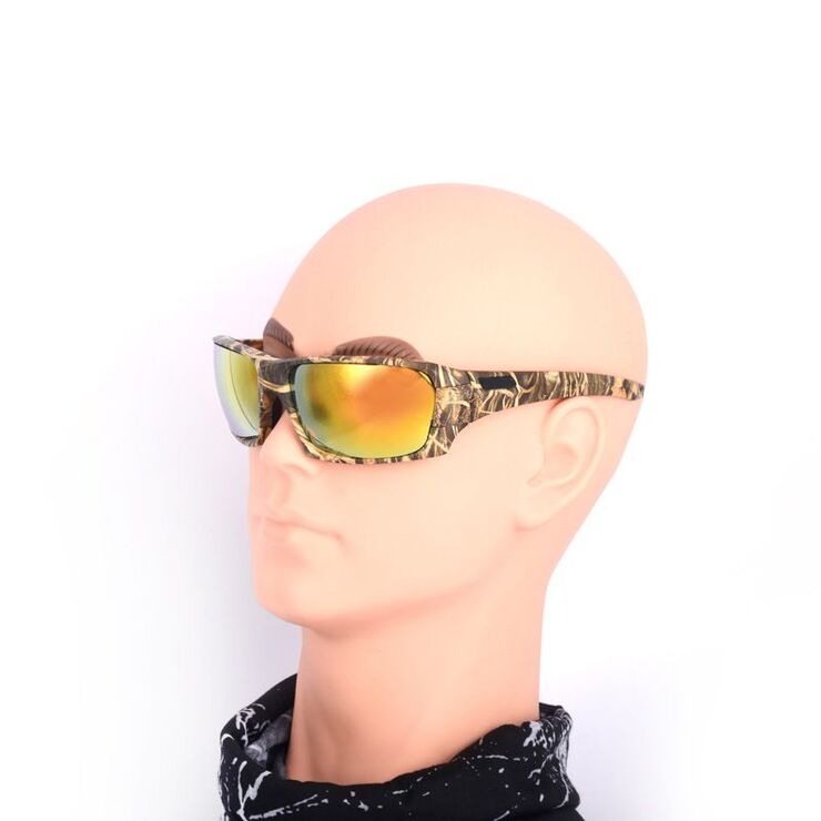 Safety shockproof tactical goggles +3 caps 战术-全框-迷彩