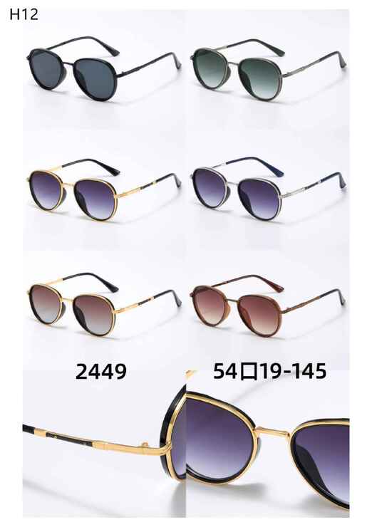 Polarized metal sunglasses H12 Matrix MT2449