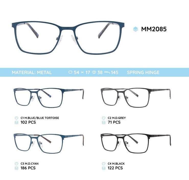 Оправа для очков металлическая мужская MM2085