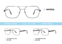 Metal men's frame for glasses MM1056