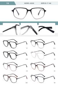 Plastic TR90 frame for men with spring hinges A5030-DA