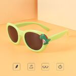Polarized silicone sunglasses with UV400 protection for kids T22144-OU
