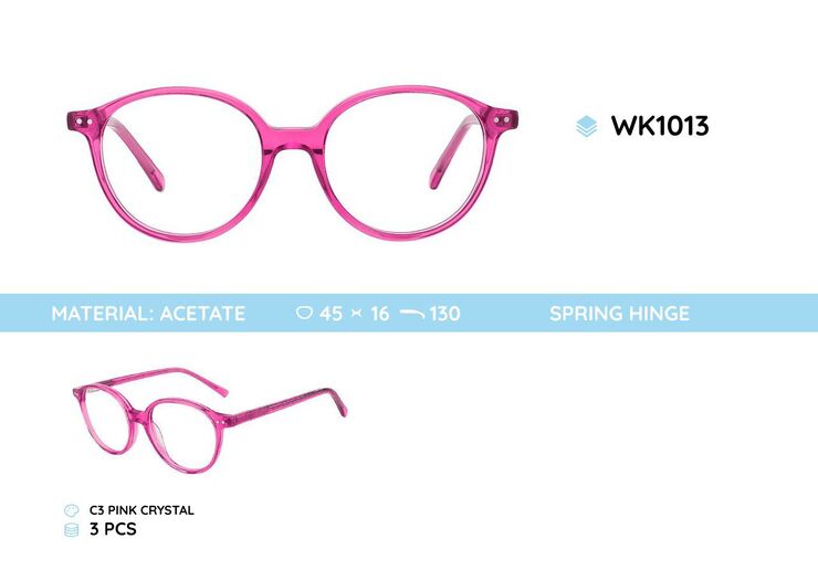 Оправа пластиковая из материала ацетат детская WK1013