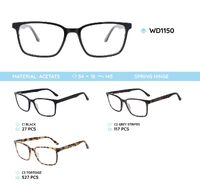 Plastic frames for glasses acetate material WD1150