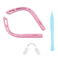 Kit: Silicone glasses sleeves, 60*42 mm + silicone nose pad + accessories (price per set)