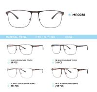 Металлическая оправа с дужками из пластика TR-90 MR0038