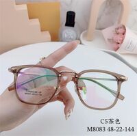 Hybrid frame, metal + TR90, with Blue Block coating SANTA M8083