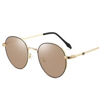 Очки металлические фотохромные с защитой от синего света 9648-2-GT