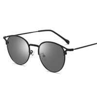 Очки металлические фотохромные с защитой от синего света 9728-GT