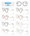 Оправа пластиковая из TR90 женская с флексом T908-DA