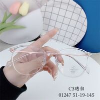 Hybrid frame, metal + TR90, with Blue Block coating SANTA 01247